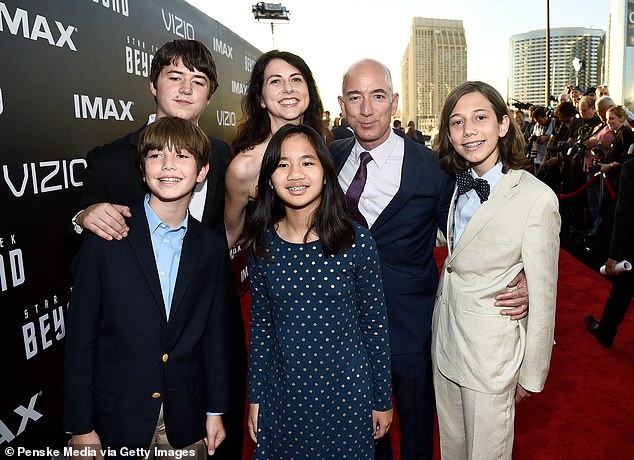 Jeff and Mackenzie were married for a quarter of a century and the pair share four children together - three sons and a daughter they adopted from China. Only their eldest son Preston's name has been made public