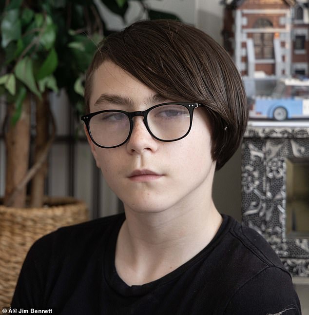 Jimmy, who is selectively non-verbal, fell into a deep sleep after he was left on the sweltering bus - which had been parked outside the driver's home at the end of his shift - for more than two-and-a-half hours