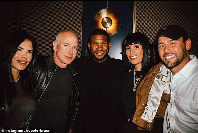 Plus, in November of that year, Lauren, Jeff, and Usher, enjoyed a night out together along with his wife Jennifer Goicoechea and music mogul Scooter Braun