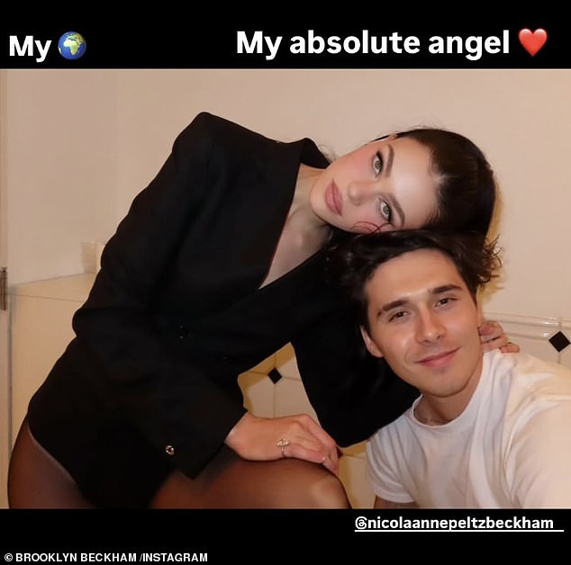 Brooklyn's comment comes amid an ongoing family feud which escalated when him and his wife Nicola, 30, snubbed David's 50th birthday celebrations last month