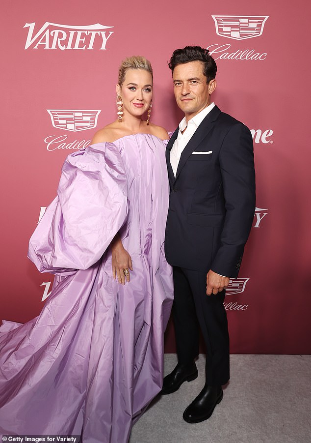 It was claimed on Wednesday that Orlando and Katy had called it quits; pictured 2021