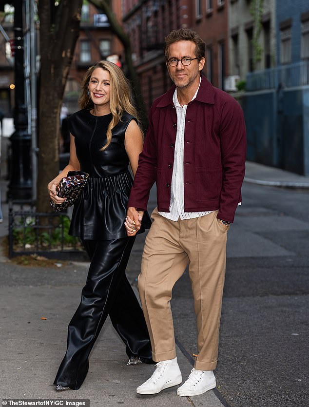 Reynolds noted: 'The people that I work with know me, so there's never a question of anything like that. If you operate with some degree of core values and integrity, they're going to help you up. If you're an a**hole, they're not. And that's pretty simple' (pictured April 29)