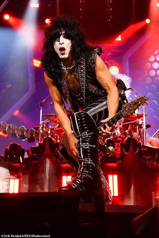 If you said Paul Stanley, you're absolutely right!; (seen in 2023)