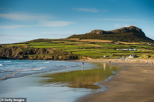 Whitesands, the sweep of beach close to St David's