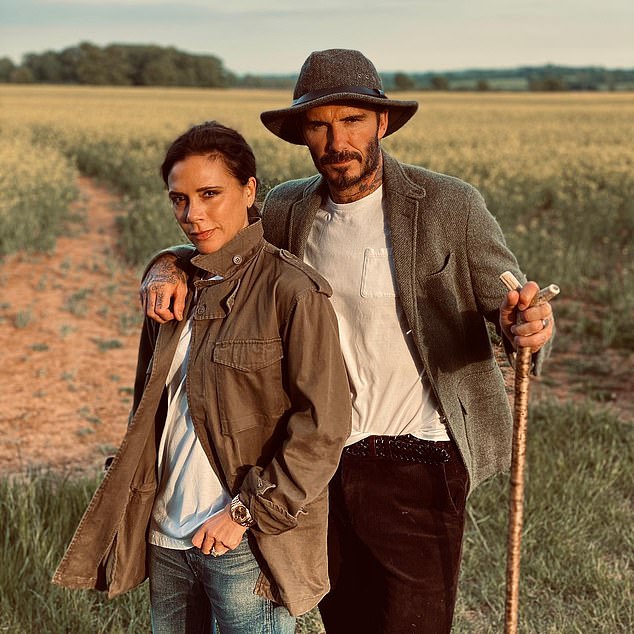 Ex-England captain Sir David Beckham and his wife, Lady Victoria Beckham are among the high-profile figures who have arrived in the country town