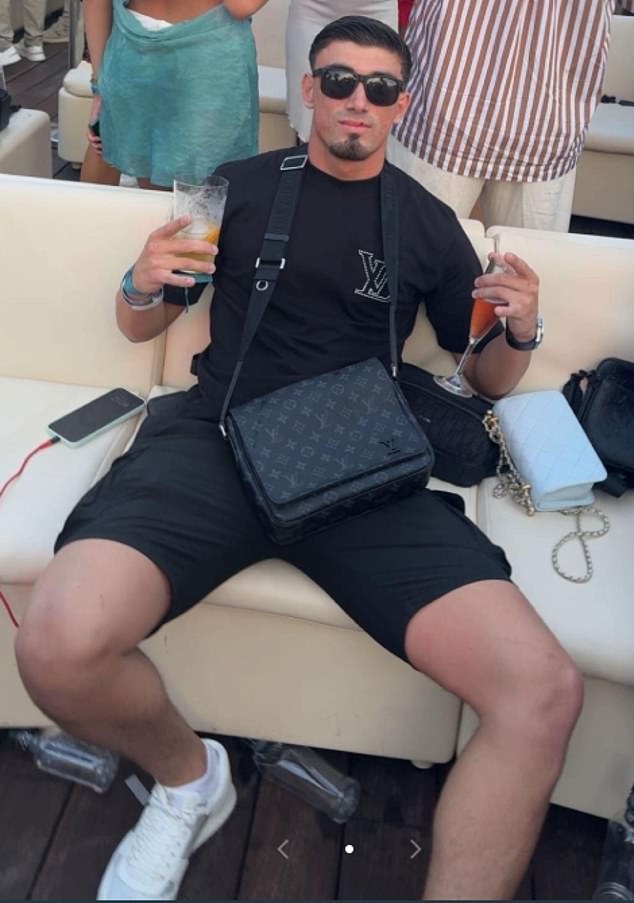 After the footage emerged Kian claimed he was 'very apologetic' and 'felt terrible' but accused the woman of 'going down a bit easy'