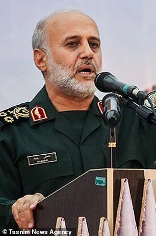 Pictured: Gholamali Rashid, deputy commander in chief of the armed forces