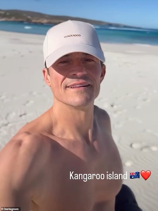 Rumours of 'tensions' between Katy and Orlando began to surface earlier this month. But the telling sign of their separation came when he enjoyed a secret getaway to Kangaroo Island