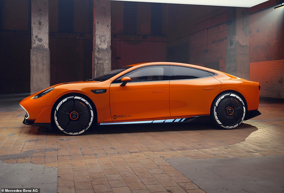 Theoretically, Mercedes claims it will be able to add 249 miles (400km) of range in a charge lasting just five minutes. Though this is likely dependent on a roll-out of faster charging points, which bosses said are on the way