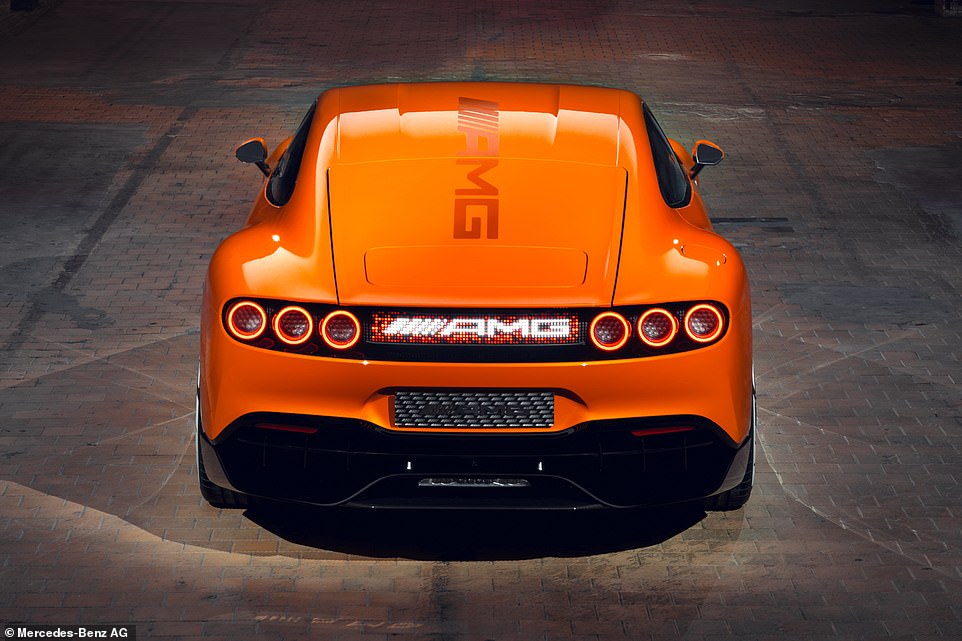 The four-door family supercar will also incorporate double¿wishbone front and multi¿link rear suspension set¿up with adaptive air springs, active roll control, and rear¿wheel steering. Combined with all-wheel-drive and a mooted 50:50 weight distribution, it could be unmatched in terms of EV performance on track