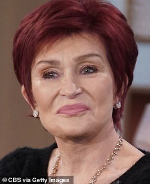 Fans have shared their concerns about whether Sharon (pictured in 2020) is 'ill' following her 3st weight loss after taking drug Ozempic, which is used to treat diabetes