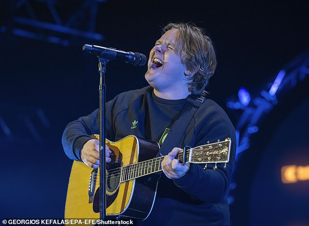 The Mail on Sunday revealed that Lewis was set to return to the spotlight with a performance at this year’s festival, in the ‘secret slot’ on Friday at the Pyramid Stage after Alanis Morrisette (seen 2022)