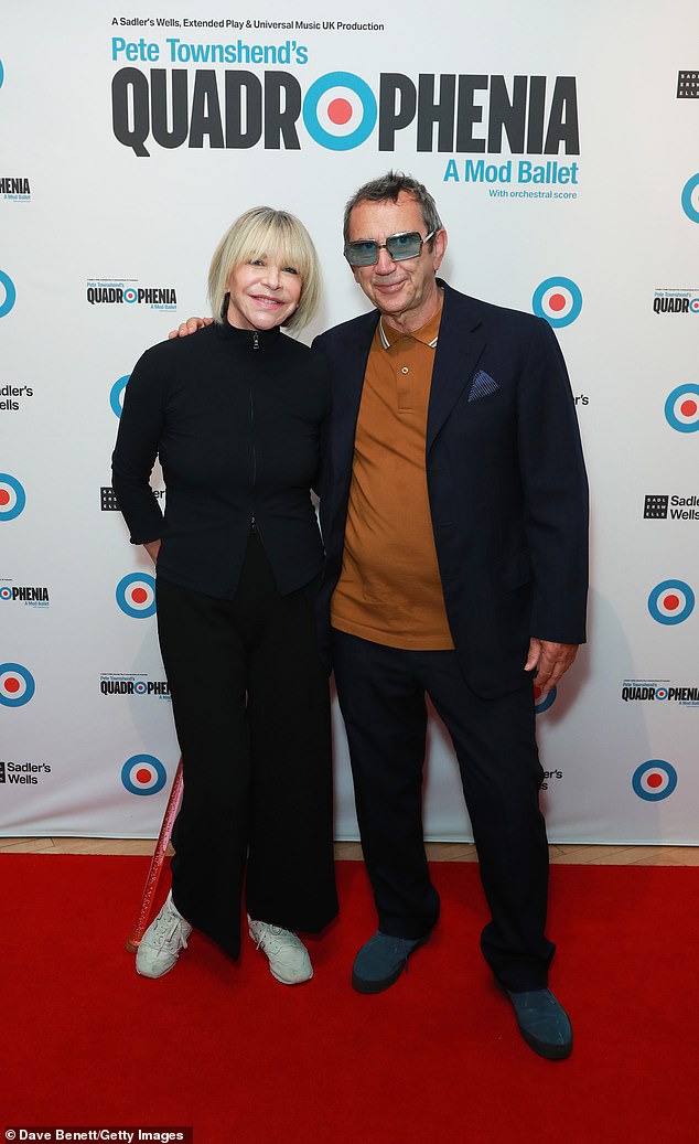 The actors, aged 65 and 66 respectively, looked in great spirits as they posed on the red carpet at a ballet adaptation of the 1979 British drama at Sadler¿s Wells in London