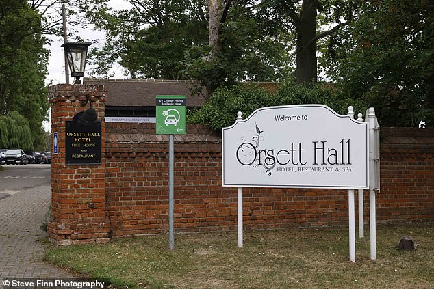 Orsett Hall Hotel declined to comment, but said the matter was in the hands of Essex Police