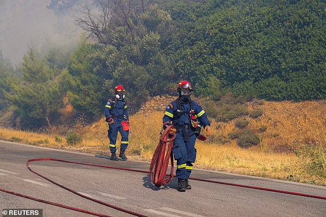 GREECE: Greek authorities have had to issue multiple evacuation orders as wildfires tear across the country