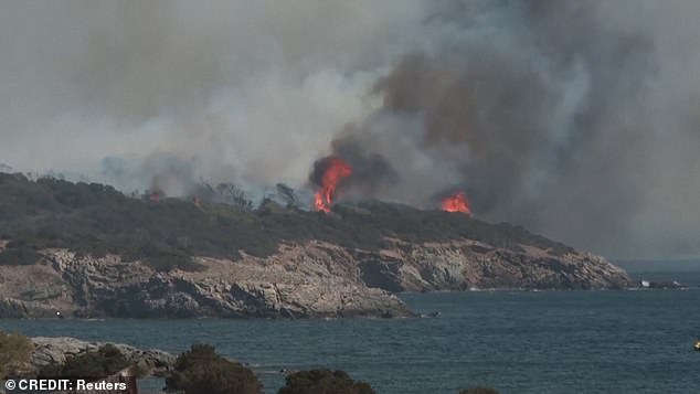 GREECE: Reinforcements from Athens and Thessaloniki were sent to the island of Chios