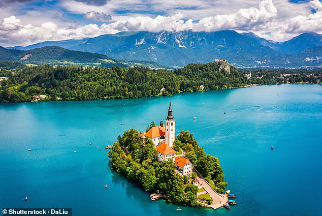 Next on the podium is Bled in Slovenia which is a 'real life fairytale', according to Scott. He dubs it 'one of the most peaceful places in the world'