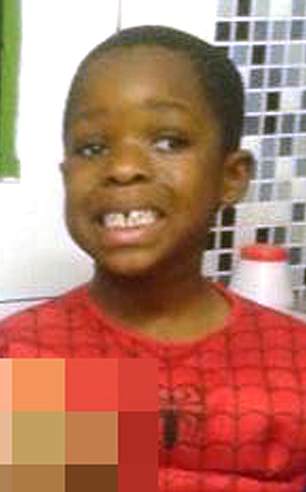 Daniel Anjorin in a Spiderman costume