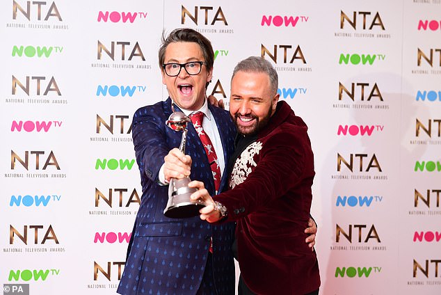 Five years later, Chris (pictured with Stephen at the National Television Awards in 2017) departed to pursue new opportunities, posting on X at the time: 'I'd like to announce I've decided to leave and am looking forward to the exciting adventures that lay ahead'