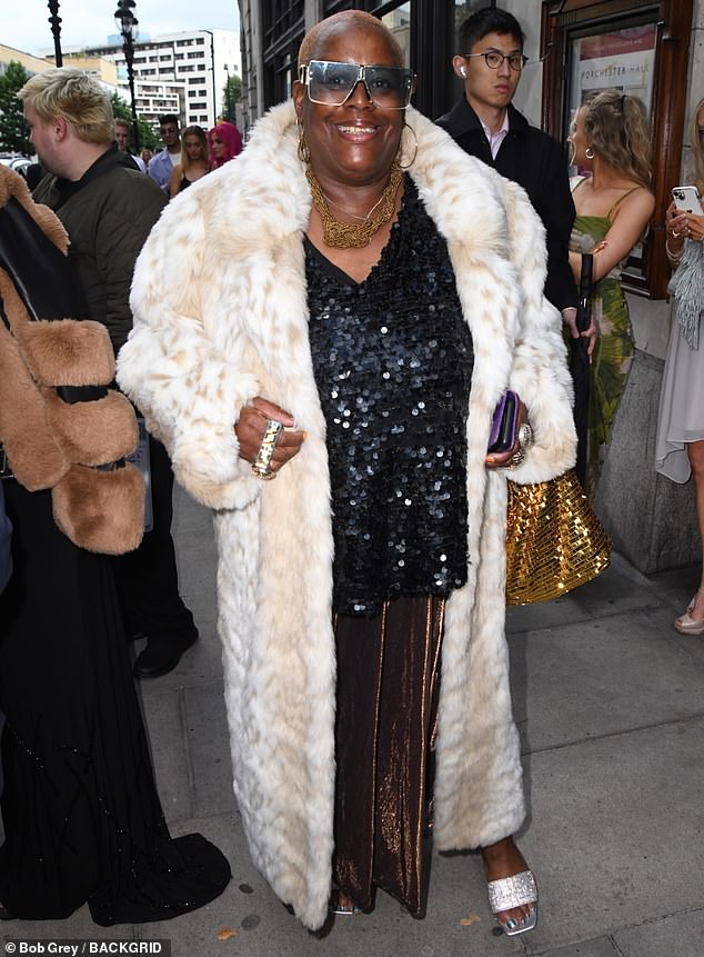 Sandra (pictured at the National Television Awards in 2023) told The Sun in 2023 she was unemployed and living off handouts from celebrity pals: 'I get celebrity loans. No, they don't get paid back, I don't give it back'