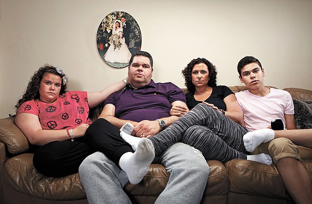The family of four (pictured), consisting of parents Nikki and Jonathan and kids Josh and Amy, were some of the original Gogglebox cast members in series one in 2013