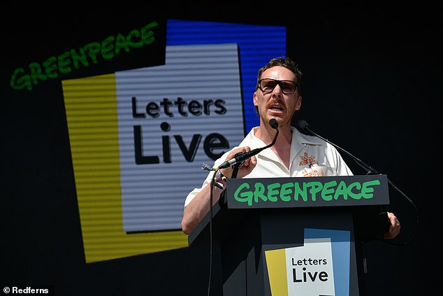 Benedict Cumberbatch was also invited to perform on the stage