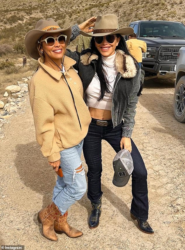 Tony's new wife October Gonzalez is a close friend of Lauren's and even attended her bachelorette party in Paris last month