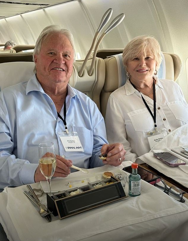 Phil and Quito Bailey described their Pan Am trip as 'the most magnificent experience'