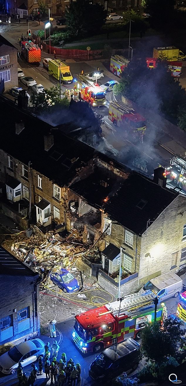 One local witness, who lives around 20 metres from the blast, described the explosion as 'like a nuclear bomb going off'. They added: Everyone was screaming "get out of the house"
