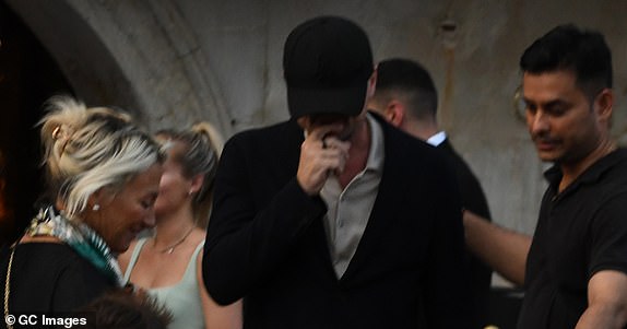 VENICE, ITALY - JUNE 23: Leonardo Di Caprio ahead of Jeff Bezos and Lauren Sanchez Wedding at Hotel Gritti on June 23, 2025 in Venice, Italy. (Photo by Luigi Iorio/GC Images)