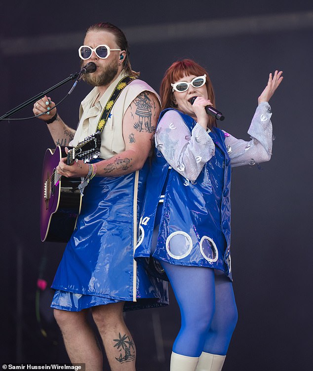 The crowd were whipped up into a frenzy by the energetic performance