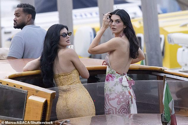 Kylie Jenner and Kendall Jenner also joined the Kardashian gang at the exclusive bash