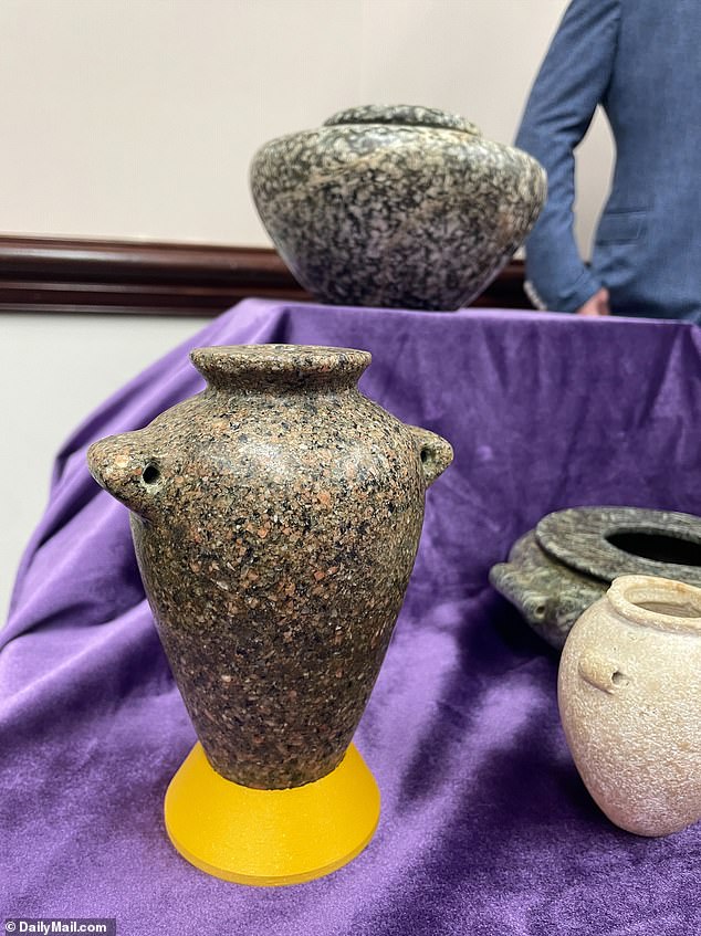 A separate study of 22 vases by Dr Max Fomitchev-Zamilov, a computer scientist from the Moscow Institute of Electronic Technology, uncovered shape errors as small as 15 microns, making them up to 10 times more precise than vases carved using modern machinery