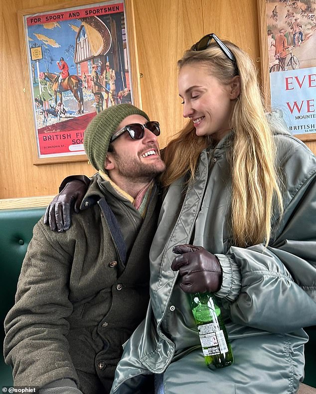 The actress first revealed she was dating Viscount Cowdray's son, 30, in December 2023 months but was reportedly telling told friends she was single in April