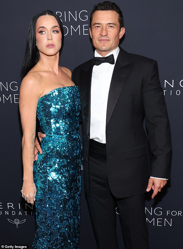 A blizzard of rumors swirled Wednesday that Katy and Orlando have gone their separate ways after a nine-year romance; pictured in2024