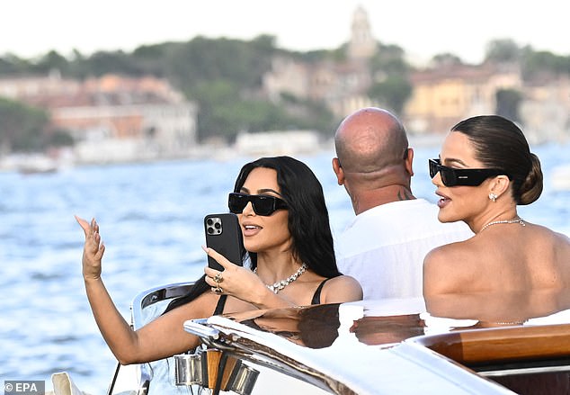 Even Kim¿s famous family members¿Khloe, Kendall, Kylie, and momager Kris Jenner¿were spotted at the star-studded affair