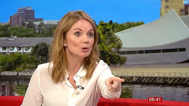 Geri Halliwell-Horner's awkward Breakfast interview with Naga and Charlie Stayt has resurfaced