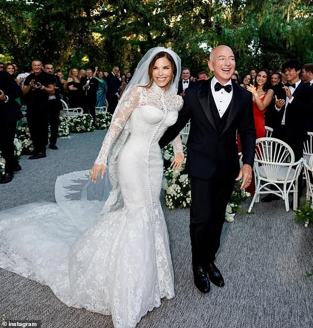 The US journalist and Amazon founder have now tied the knot in a lavish ceremony in Venice, Italy, saying 'I do' in front of their A-list friends