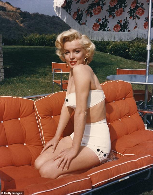 Marilyn, posing for a portrait in 1953, was one of the most recognisable celebrities of her time
