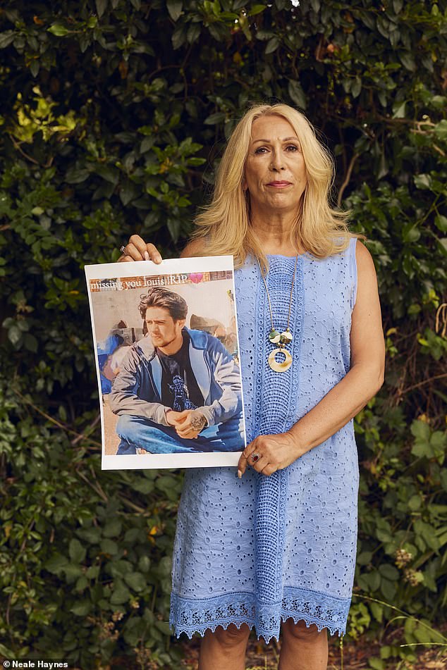 Jennifer Kitchen, the mother of Louis Sutton