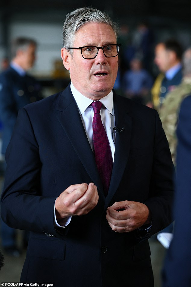 'The PM affirms his first duty is the defence of the realm. So why is spending on welfare and health set to soar while defence spending will merely creep upwards for the rest of this decade? Two-tier Keir if ever there was one,' writes Neil