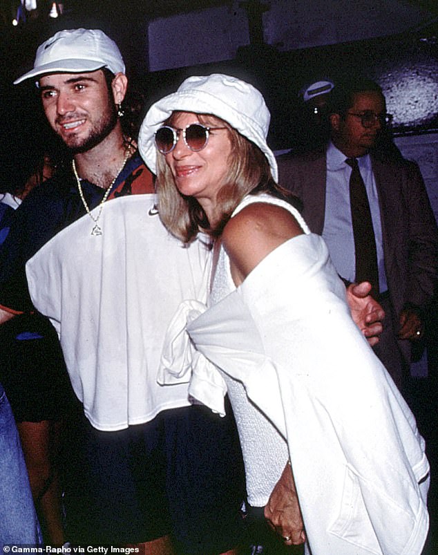 Even the merest hint that the hottest tennis love affair since Steffi Graf and Andre Agassi, pictured in 1992, might be brewing must be the marketing equivalent of serving an ace at match point