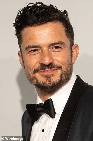 Orlando Bloom attends the amfAR Cannes Gala 2021
