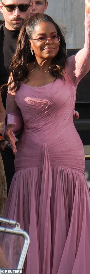 Oprah Winfrey spotted in Venice hours before Sanchez and Bezos' wedding