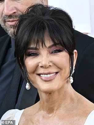 Jenner pictured in Venice for the wedding