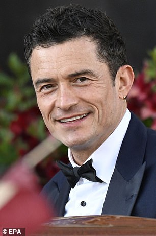 Orlando Bloom spotted leaving his Venice hotel