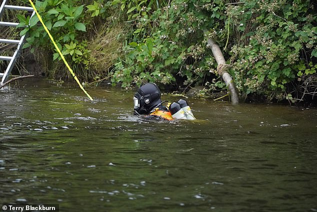 Officers searched through Thursday night and continued to search throughout this morning