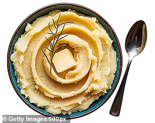 Olia loves her mum’s mash