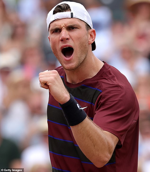 He may be gentle and kind off the court but he has plenty of fire when he has racquet in hand