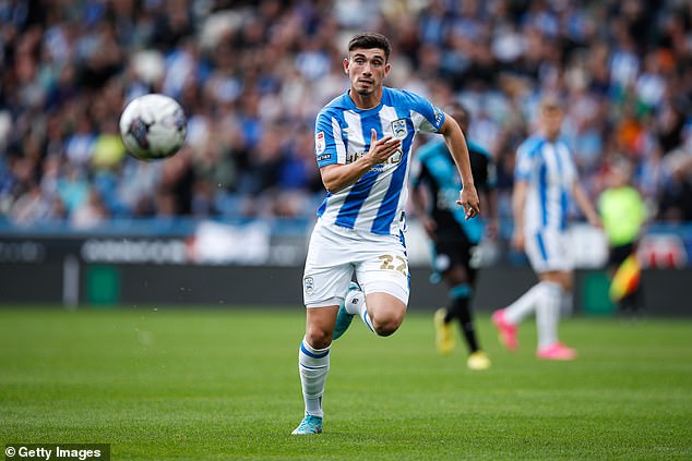 The 23-year-old English striker signed as an academy scholar at Huddersfield Town in 2018
